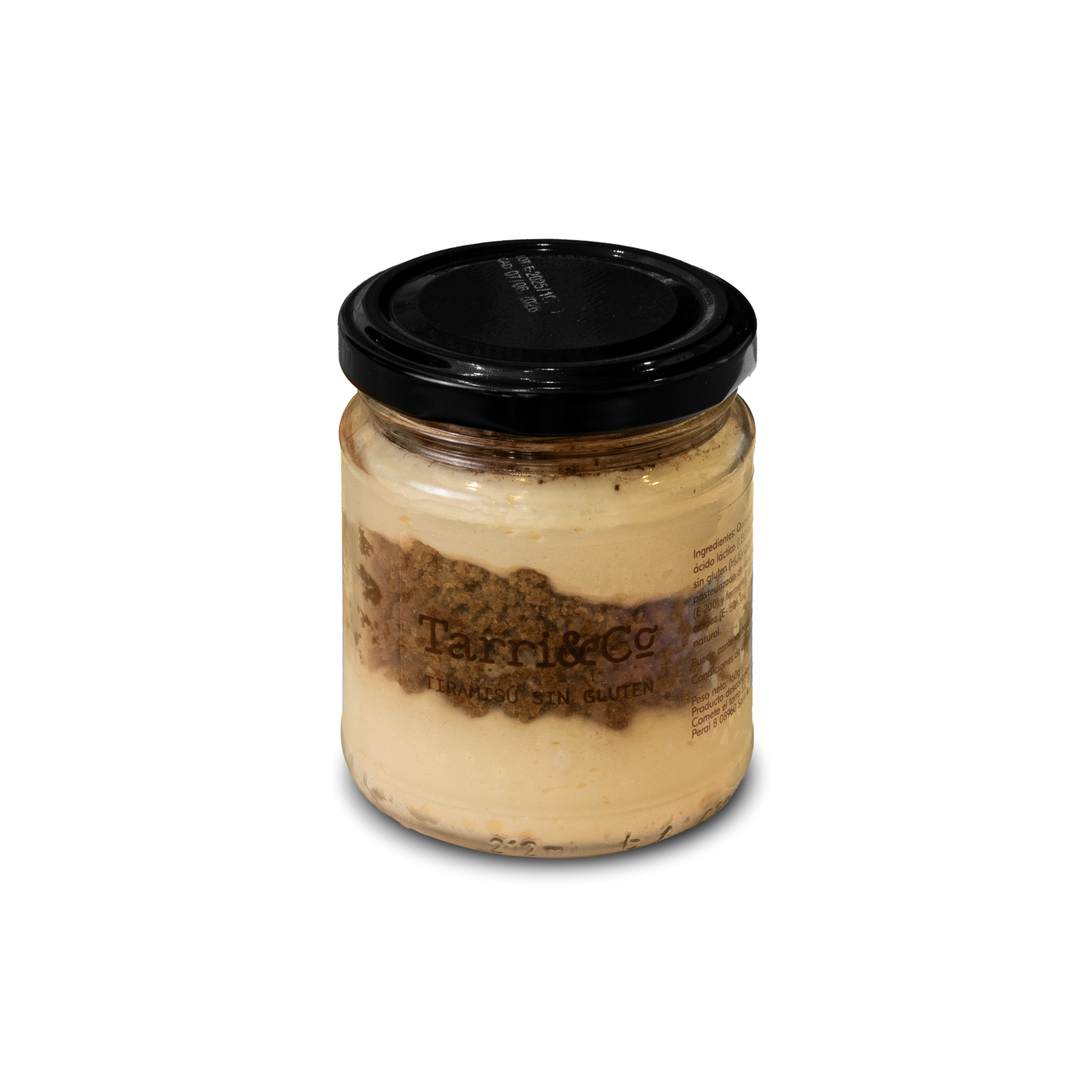 Tiramisú sin gluten